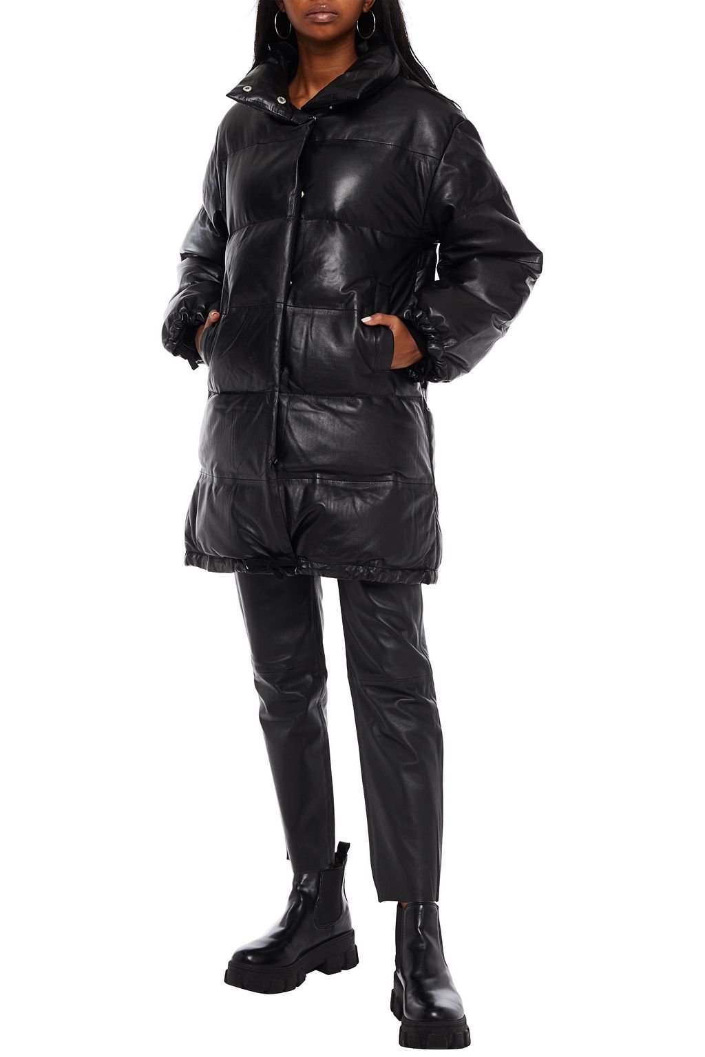 MUUBAA Quilted leather coat