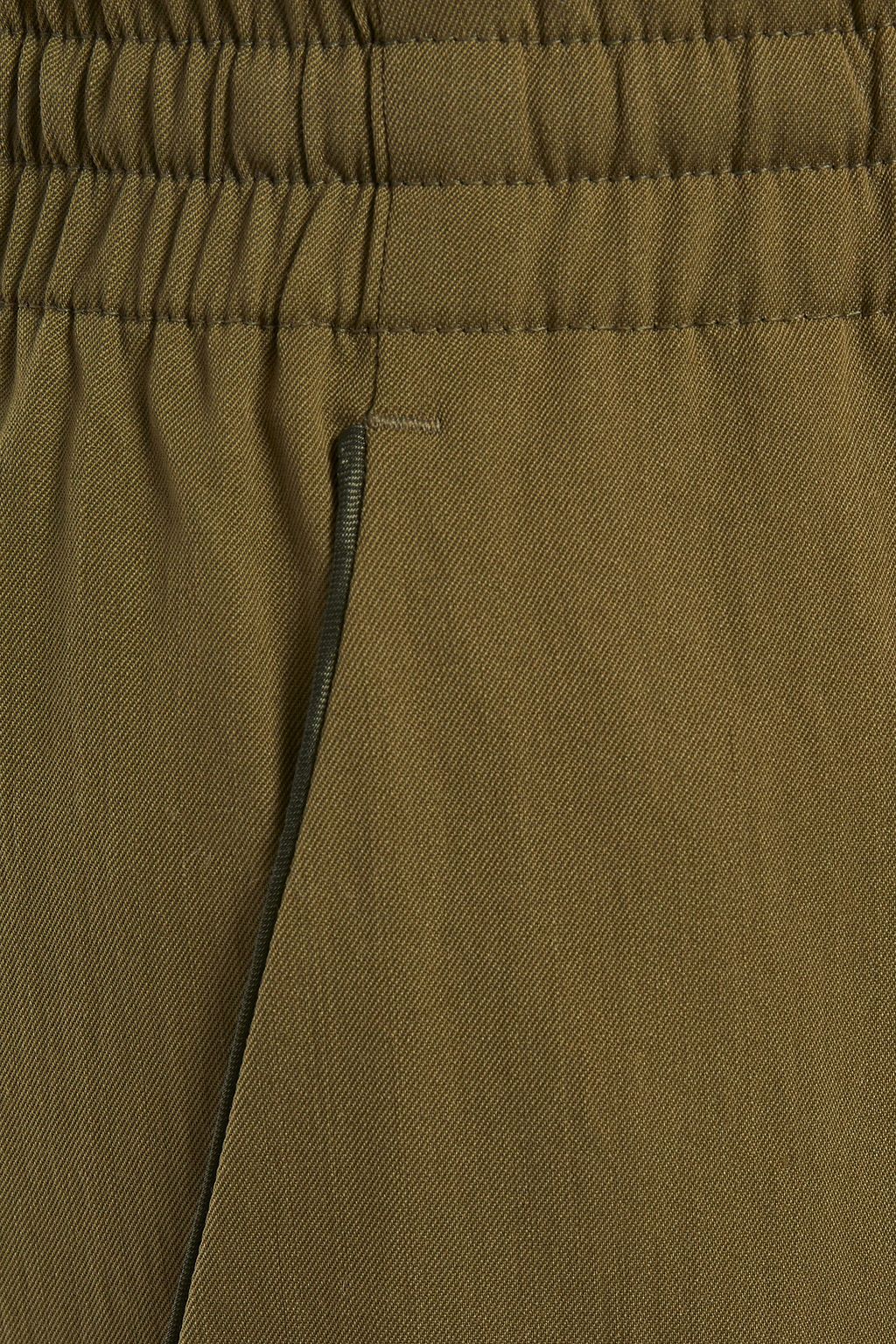 MAISON MARGIELA Wool-blend twill wide-leg pants