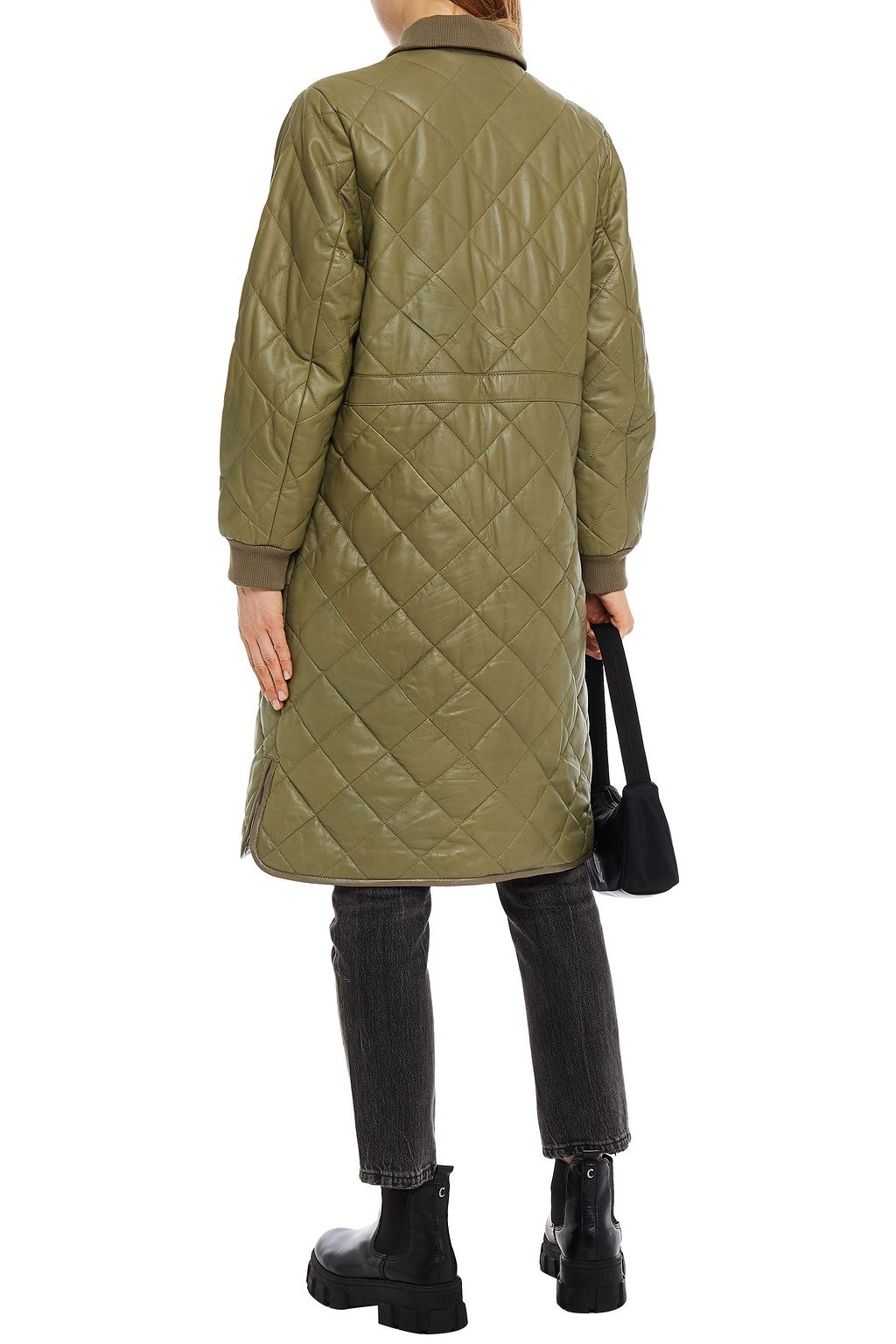 MUUBAA Quilted leather coat