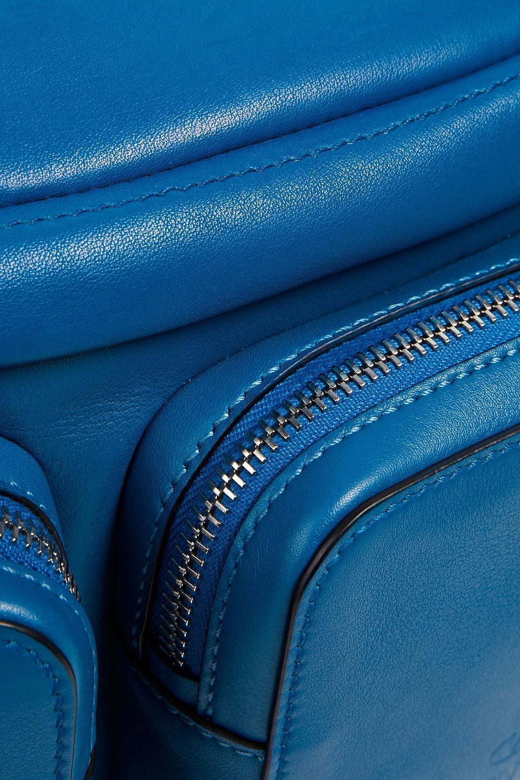 VALENTINO GARAVANI レザートリム スタッズ付き レザー ベルトバッグ