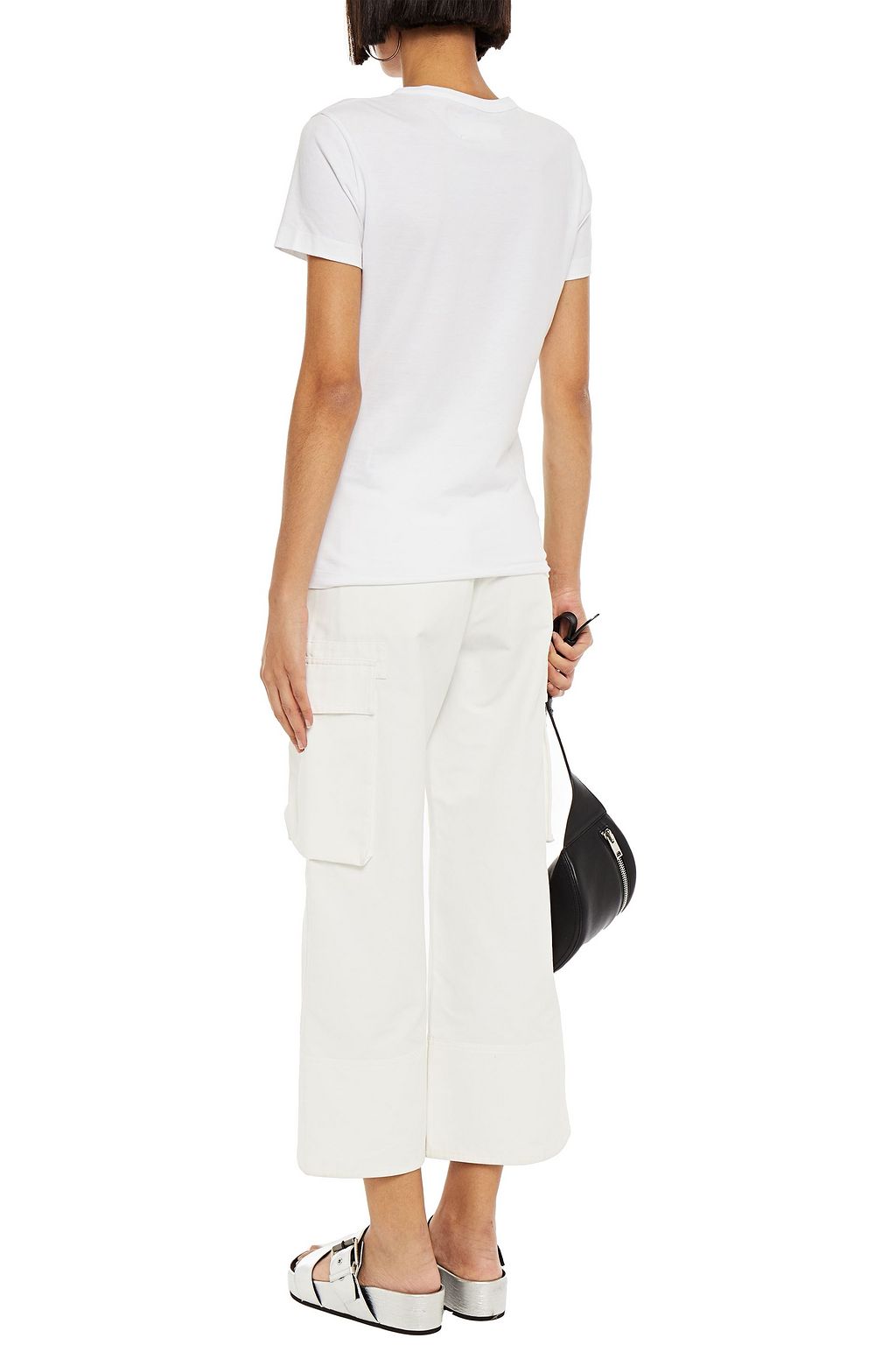 MAISON MARGIELA Printed cotton-jersey T-shirt