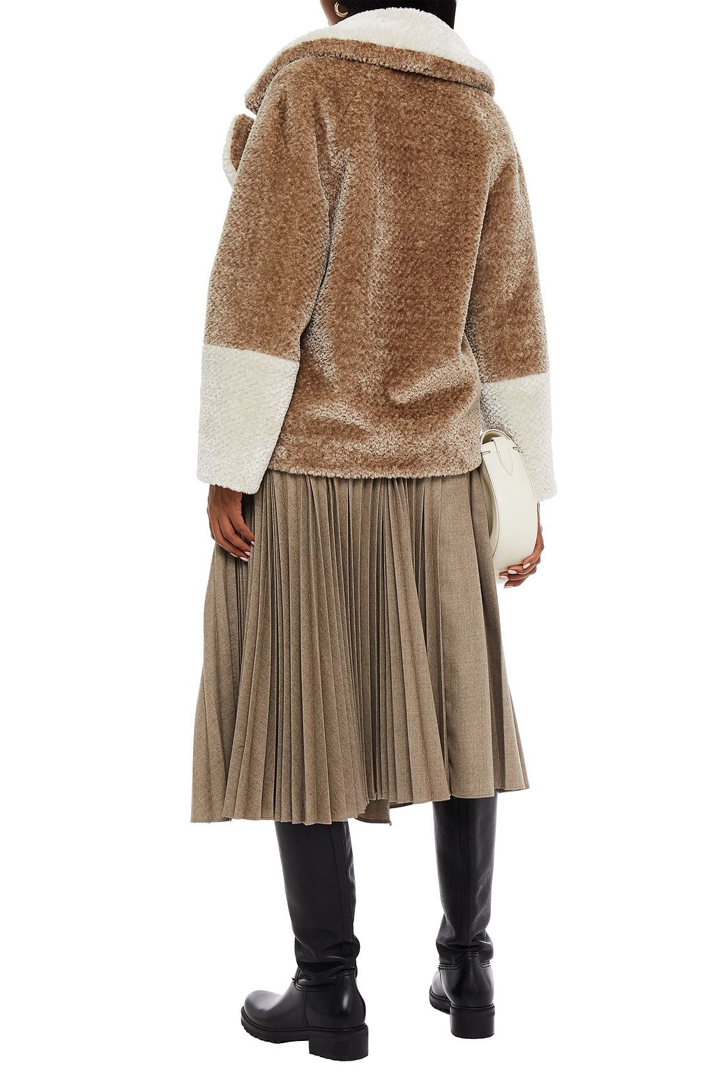 BAUM UND PFERDGARTEN Briana two-tone faux fur jacket