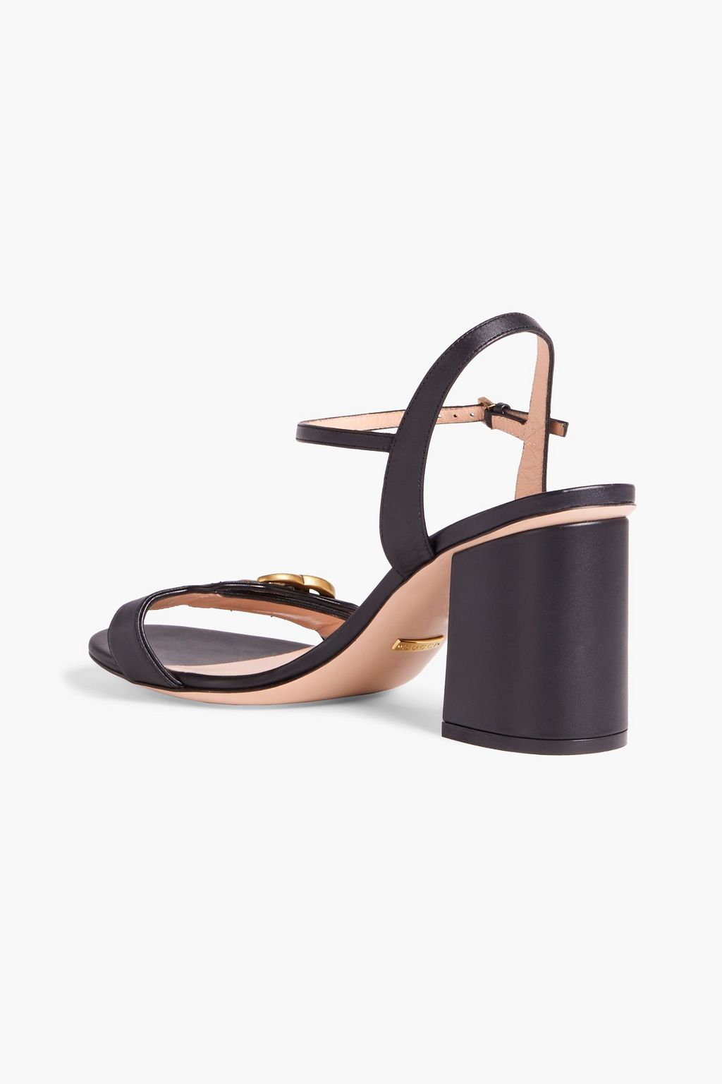 GUCCI Embellished leather sandals