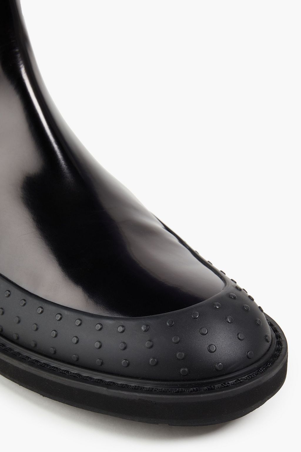 TOD'S Gommino patent-leather Chelsea boots
