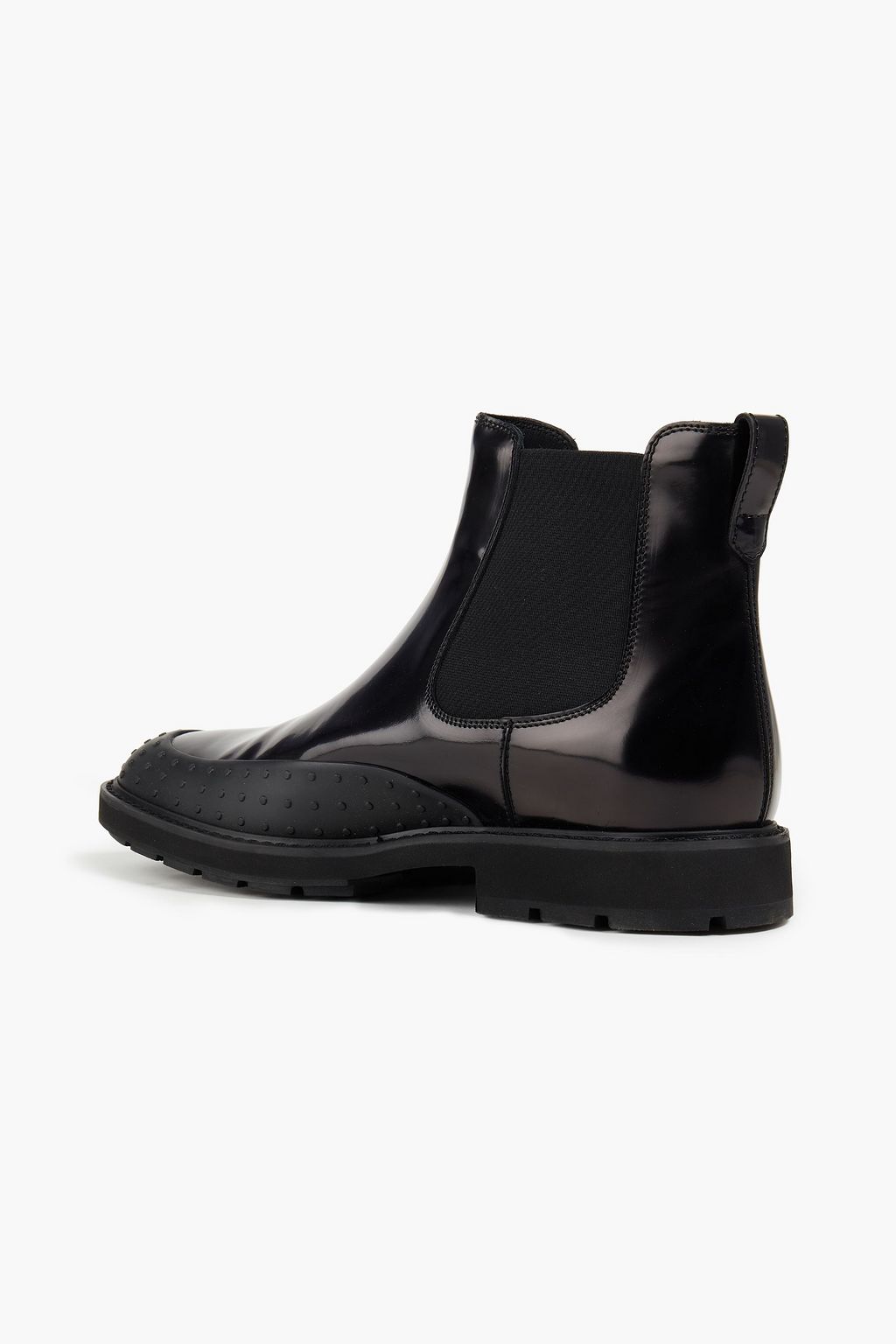 TOD'S Gommino patent-leather Chelsea boots