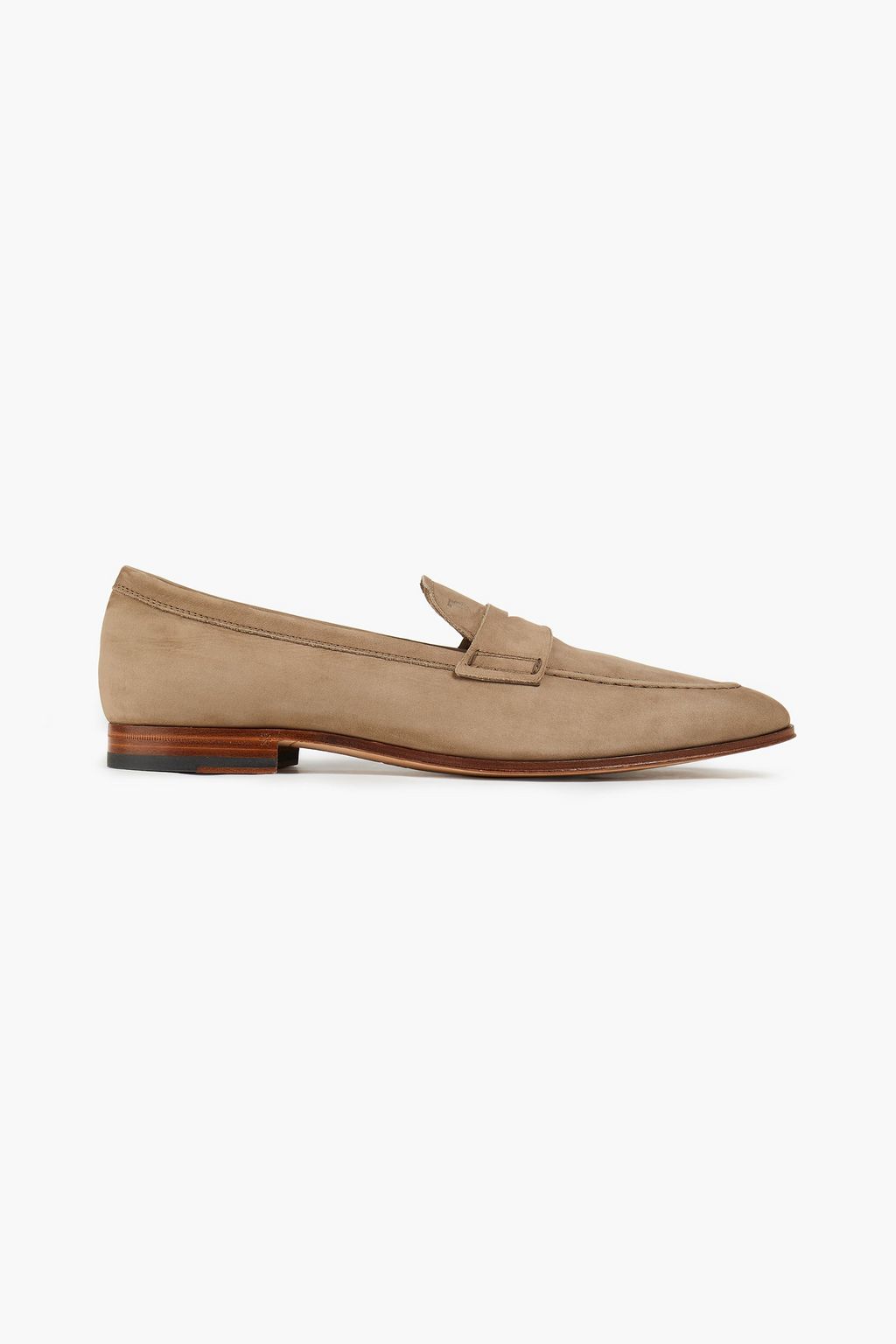 Sand Suede penny loafers | TOD'S | THE 