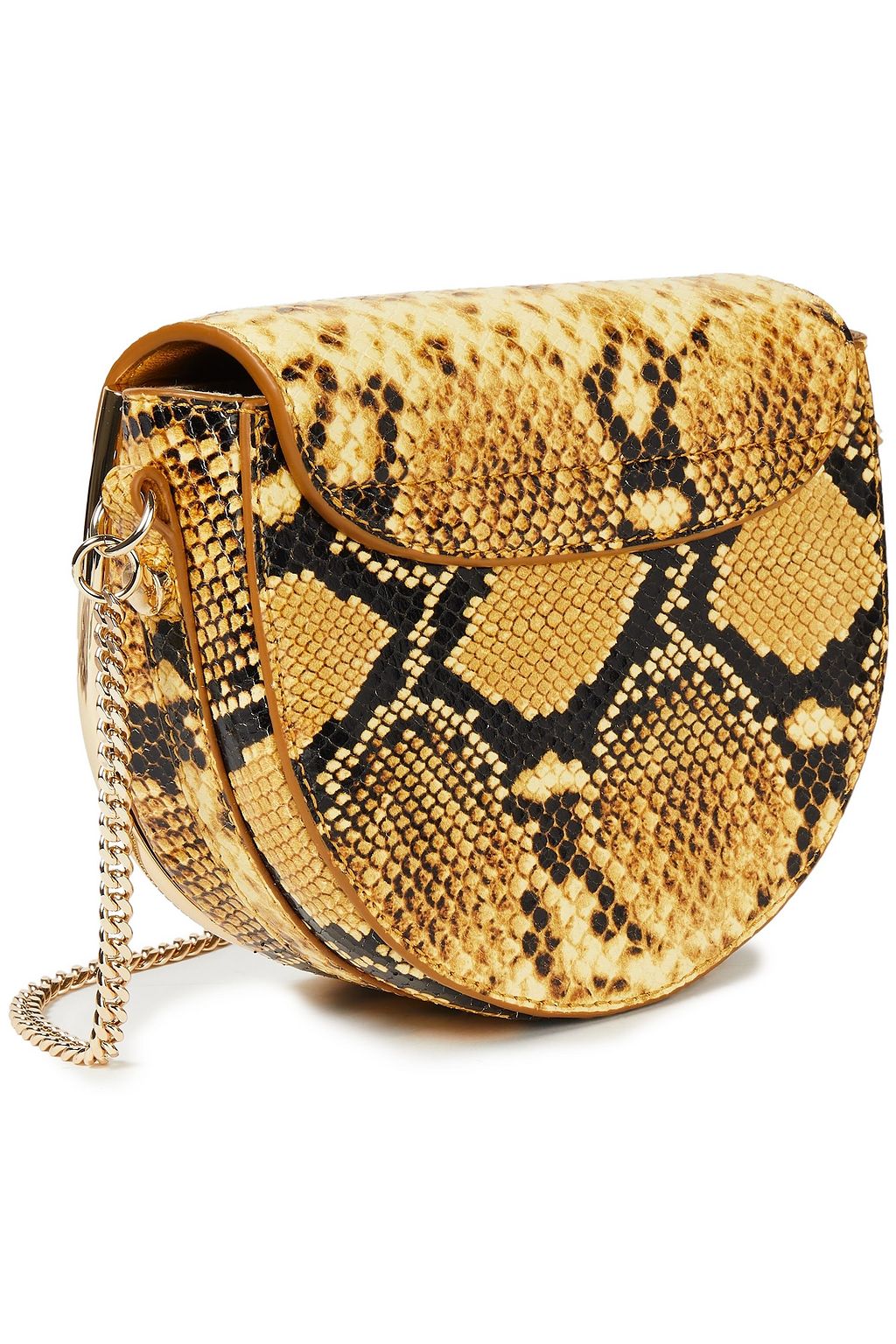 SEE BY CHLOÉ Snake-effect leather shoulder bag