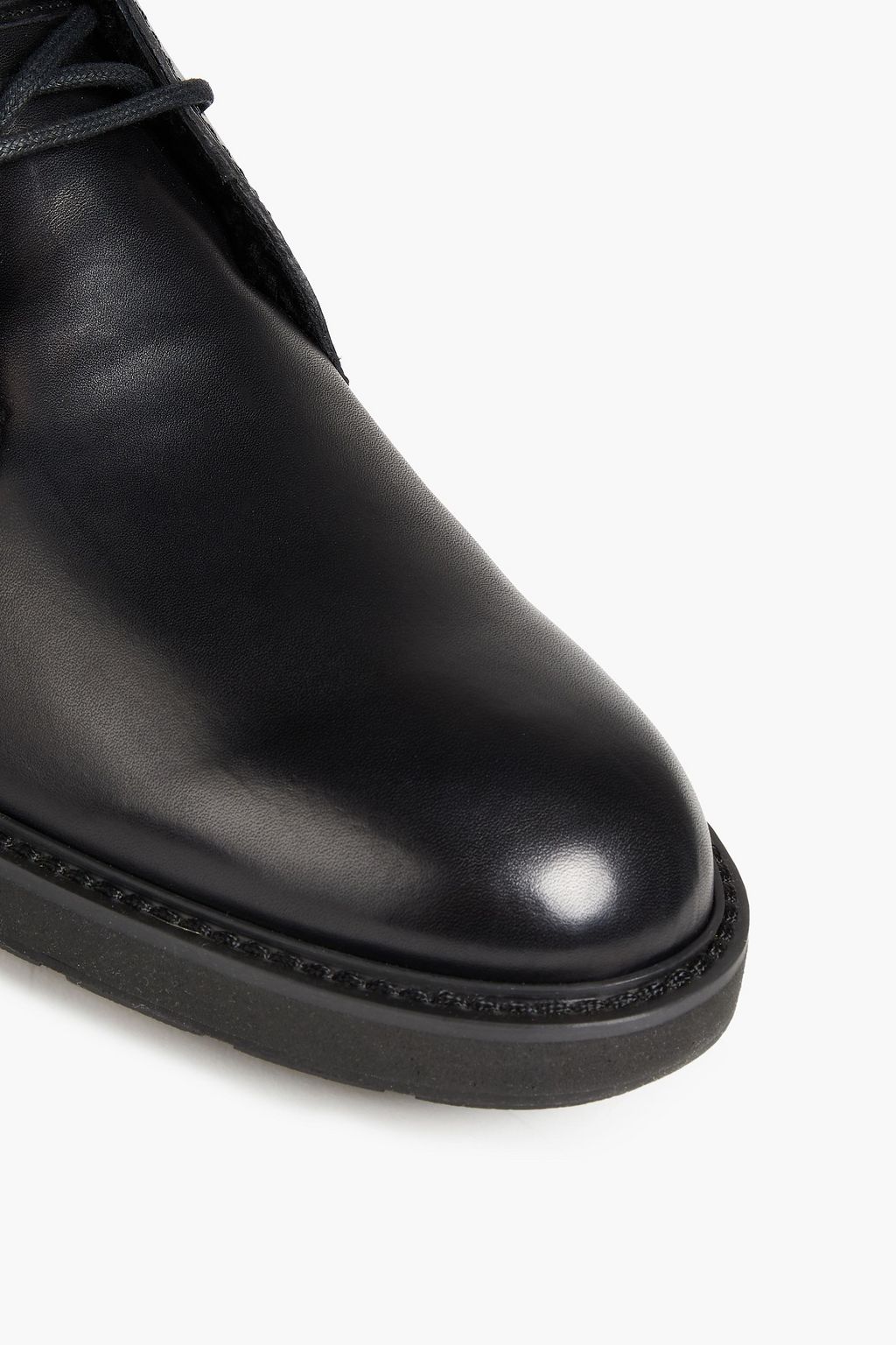 TOD'S Leather desert boots