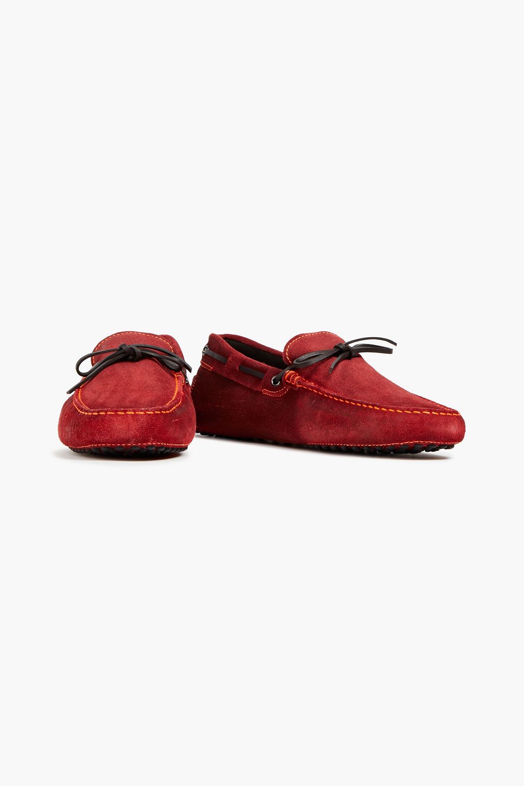 TOD'S Gommino suede driving shoes
