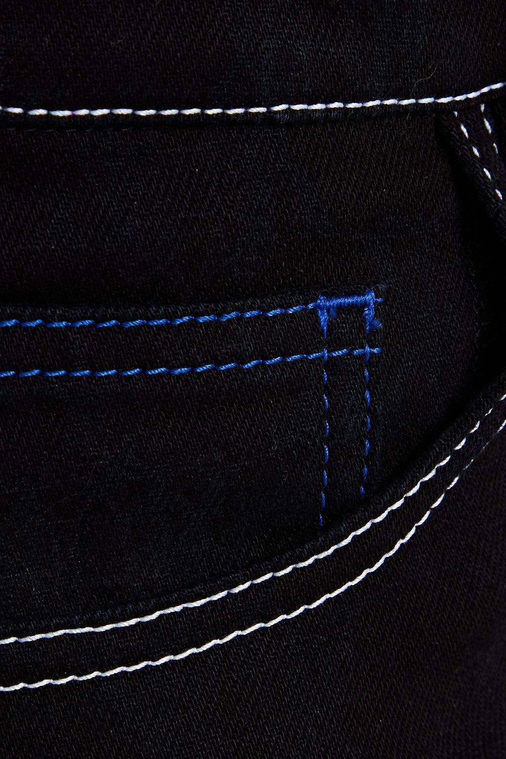 KOCHÉ X PUCCI High-rise straight-leg jeans