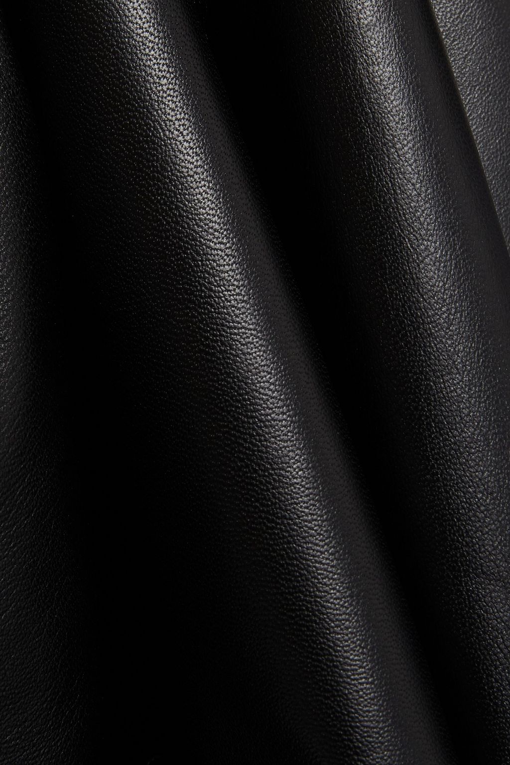 MUUBAA Belted leather shirt dress