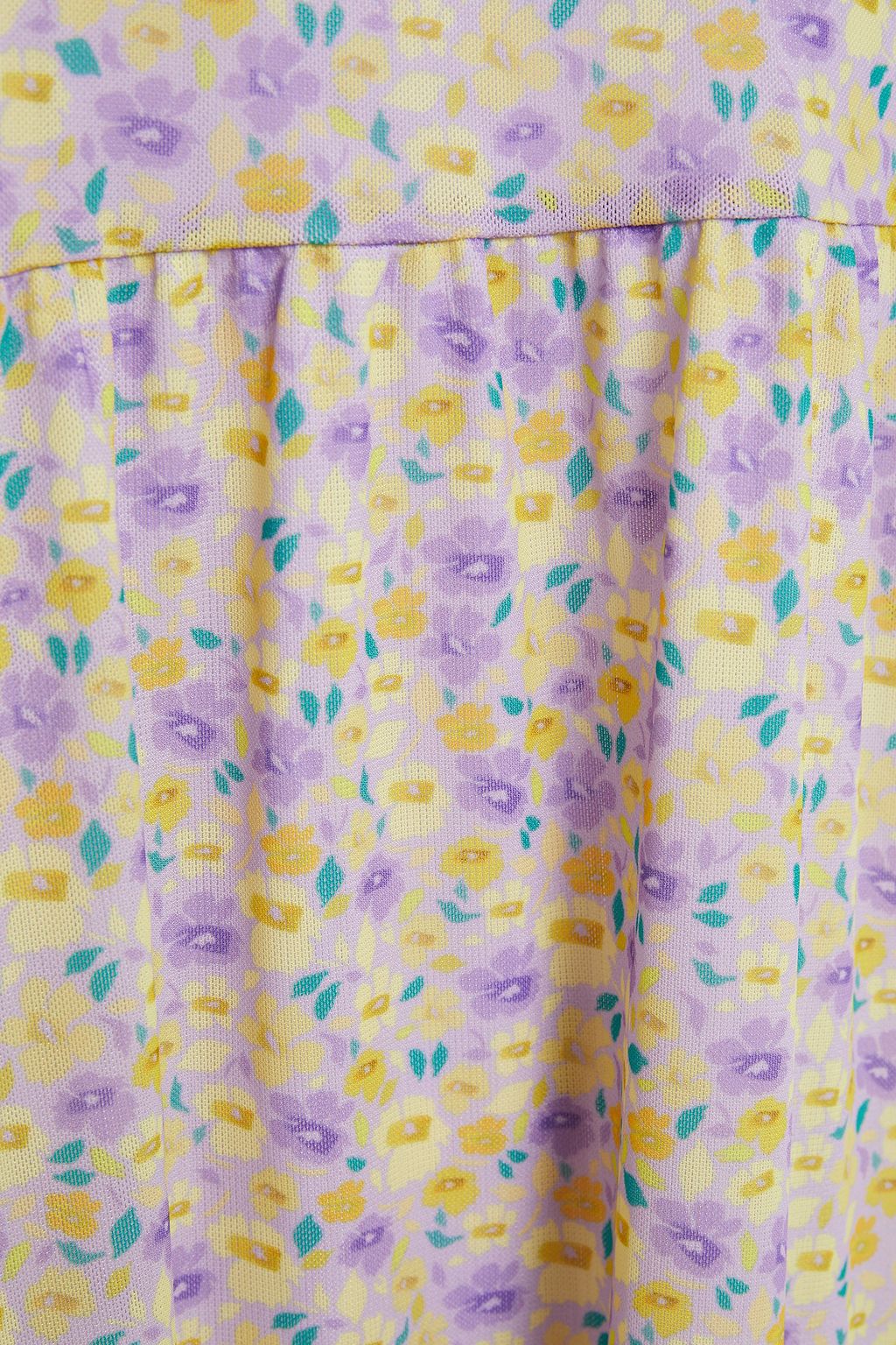 BAUM UND PFERDGARTEN Jocelina gathered floral-print tulle midi dress