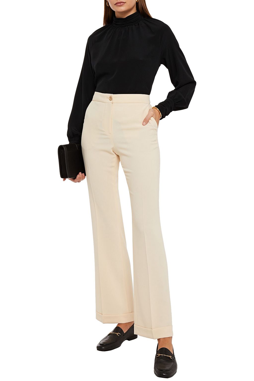 SEE BY CHLOÉ Crepe bootcut pants