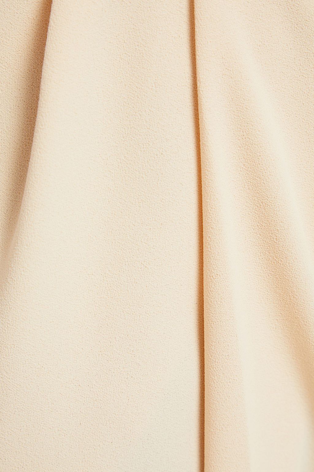 SEE BY CHLOÉ Cropped pleated crepe de chine tapered pants