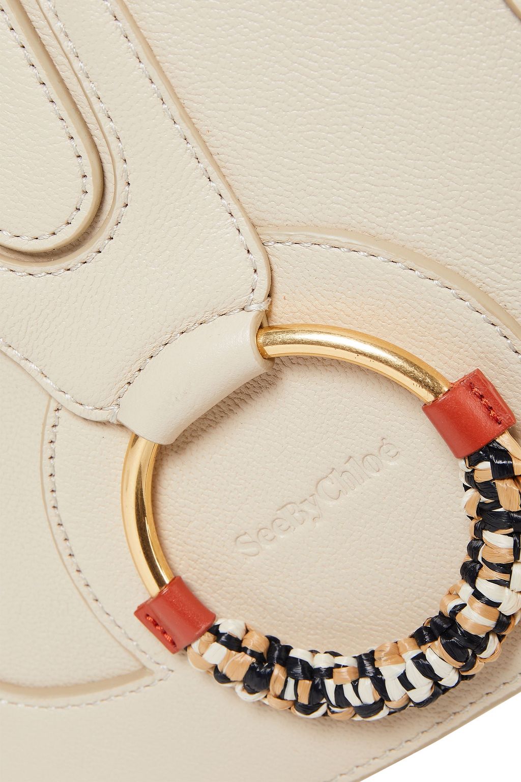 SEE BY CHLOÉ Hana small pebbled-leather shoulder bag