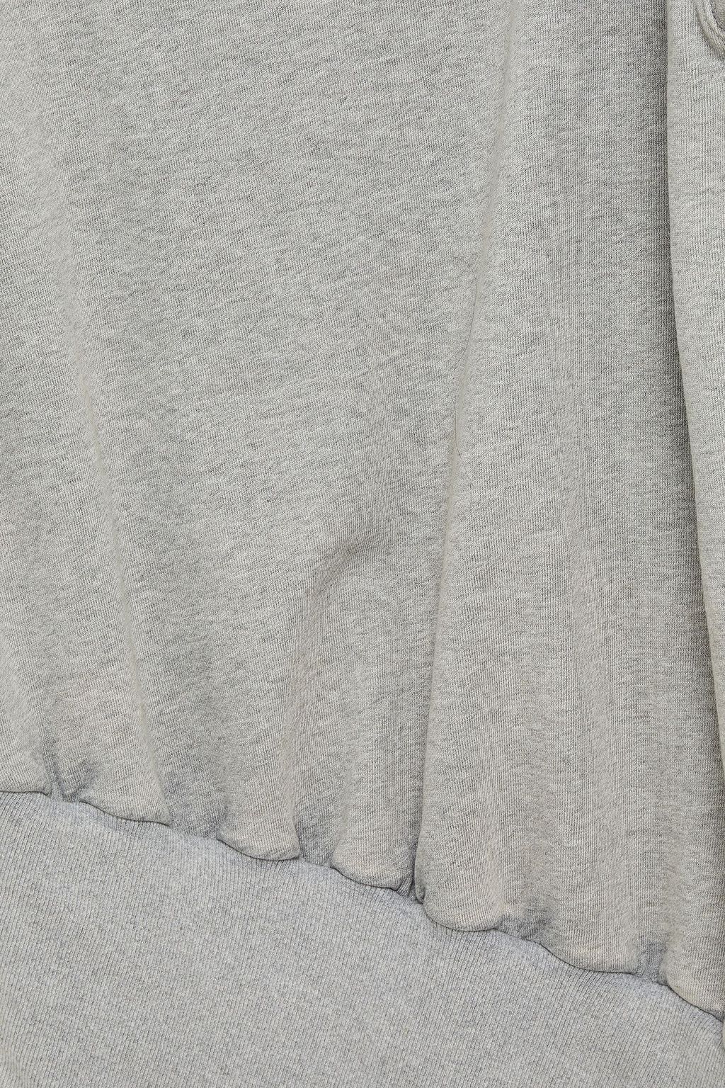 RETROFÊTE Desreen French cotton-terry turtleneck mini dress