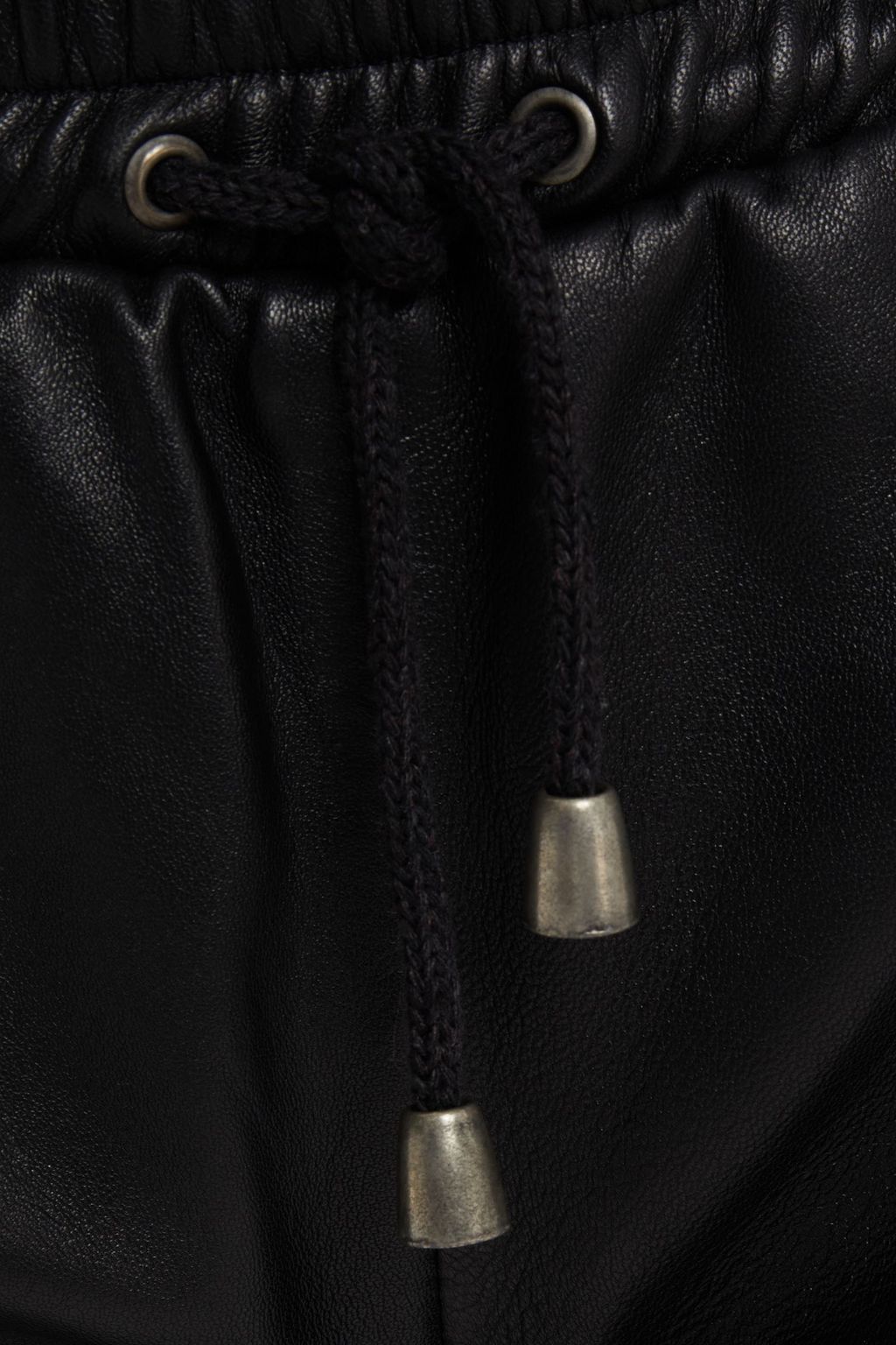 MUUBAA Leather tapered pants