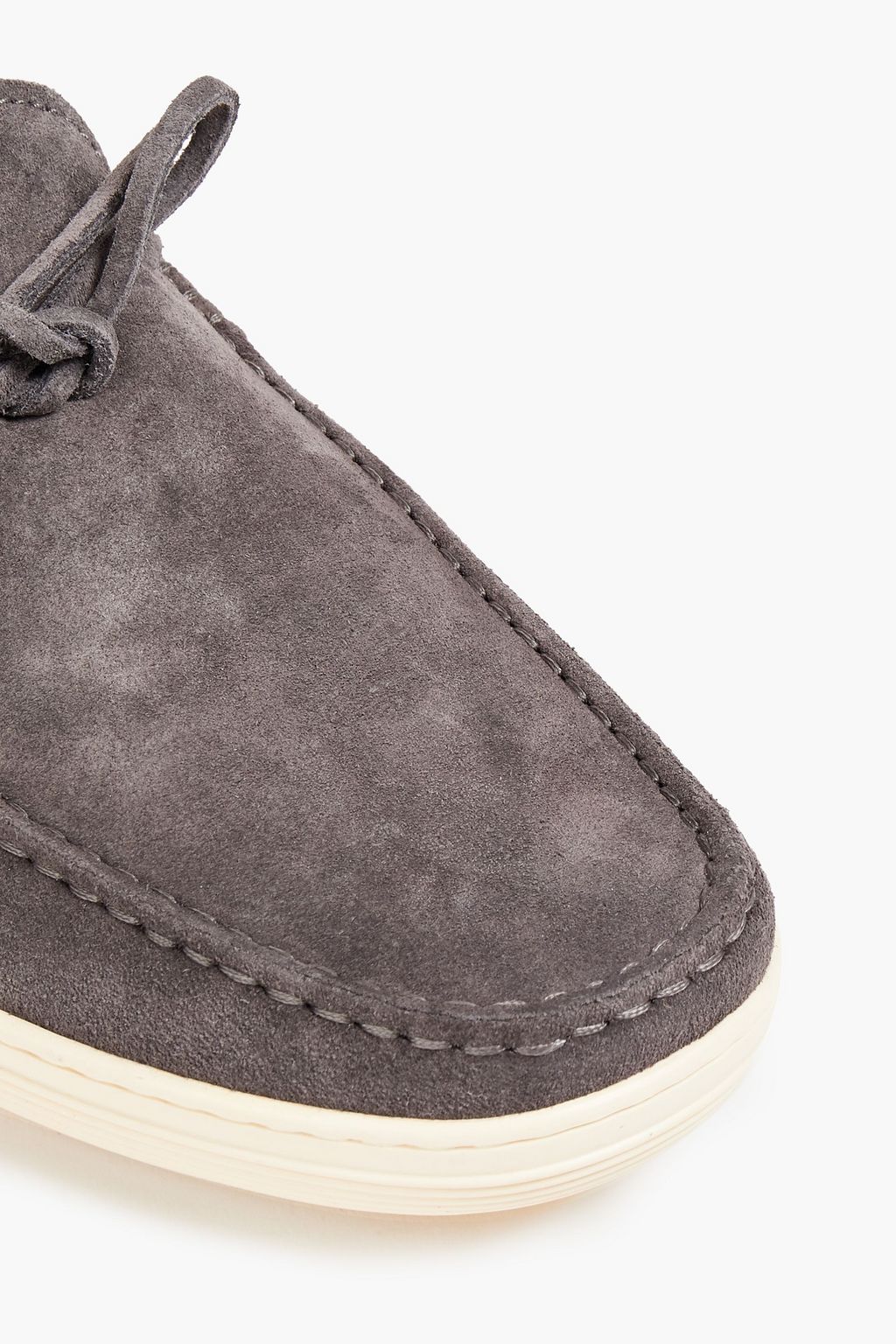 TOD'S Suede boat shoes