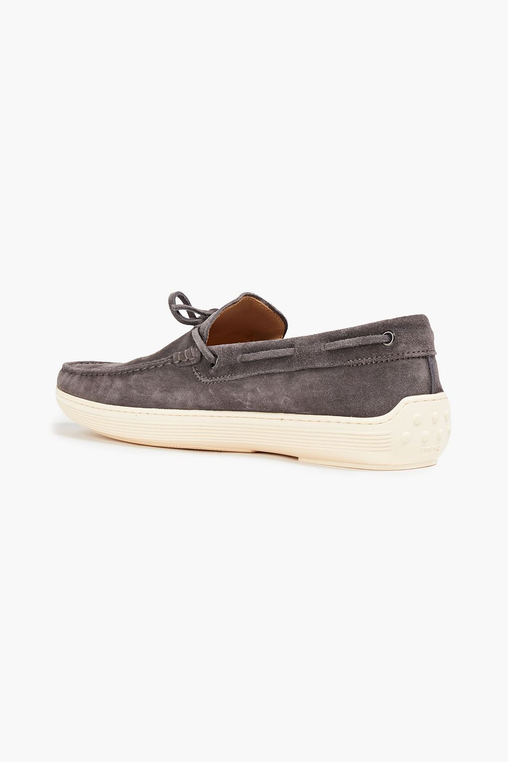 TOD'S Suede boat shoes