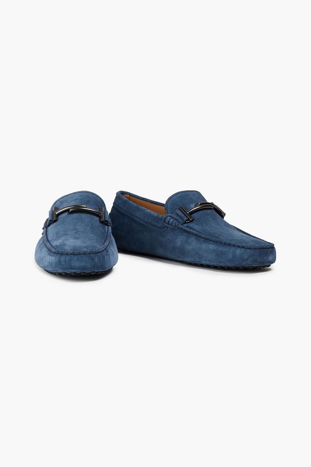 TOD'S Double T suede driving shoes