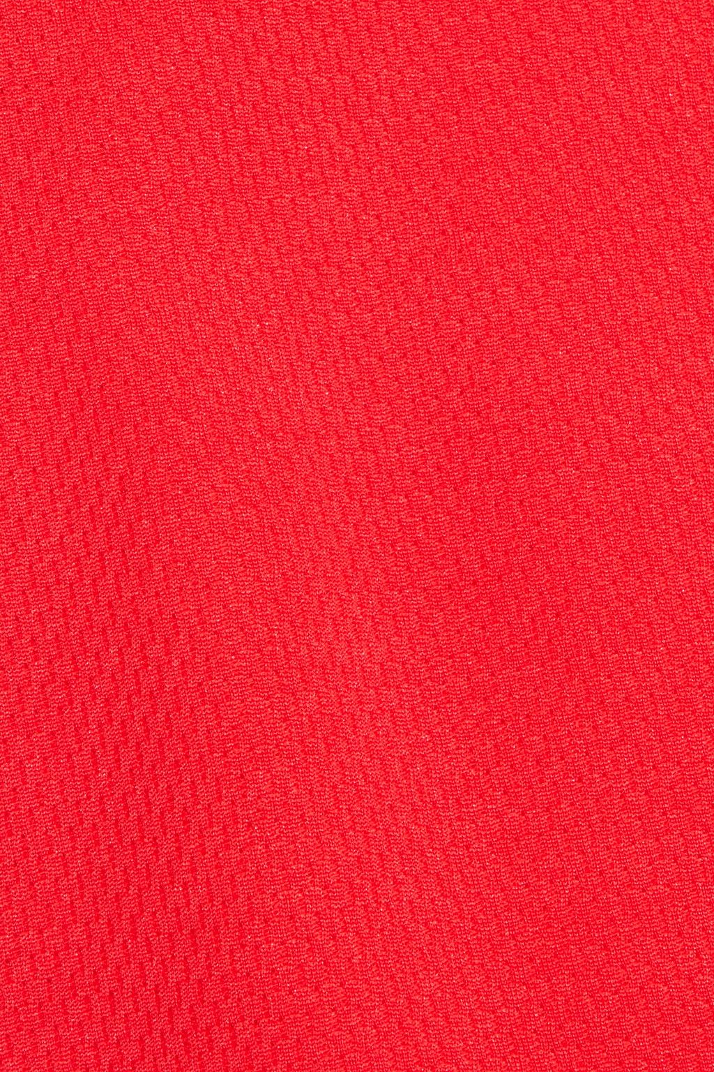 TWENTY MONTRÉAL Cropped striped cotton-blend top