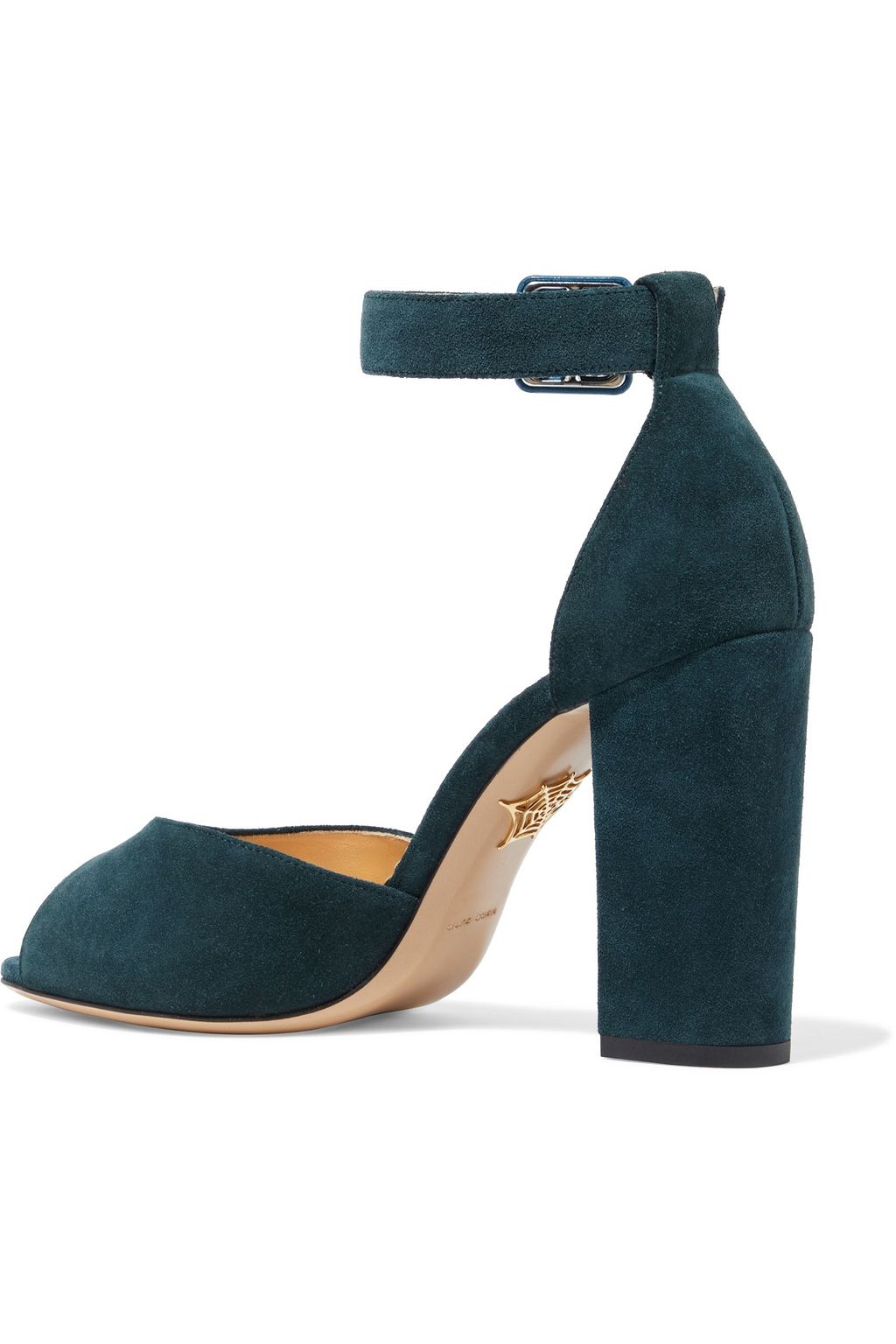 CHARLOTTE OLYMPIA Eugenie suede sandals