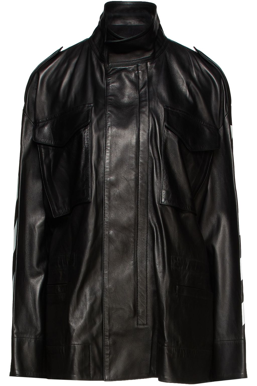 the outnet leather jacket
