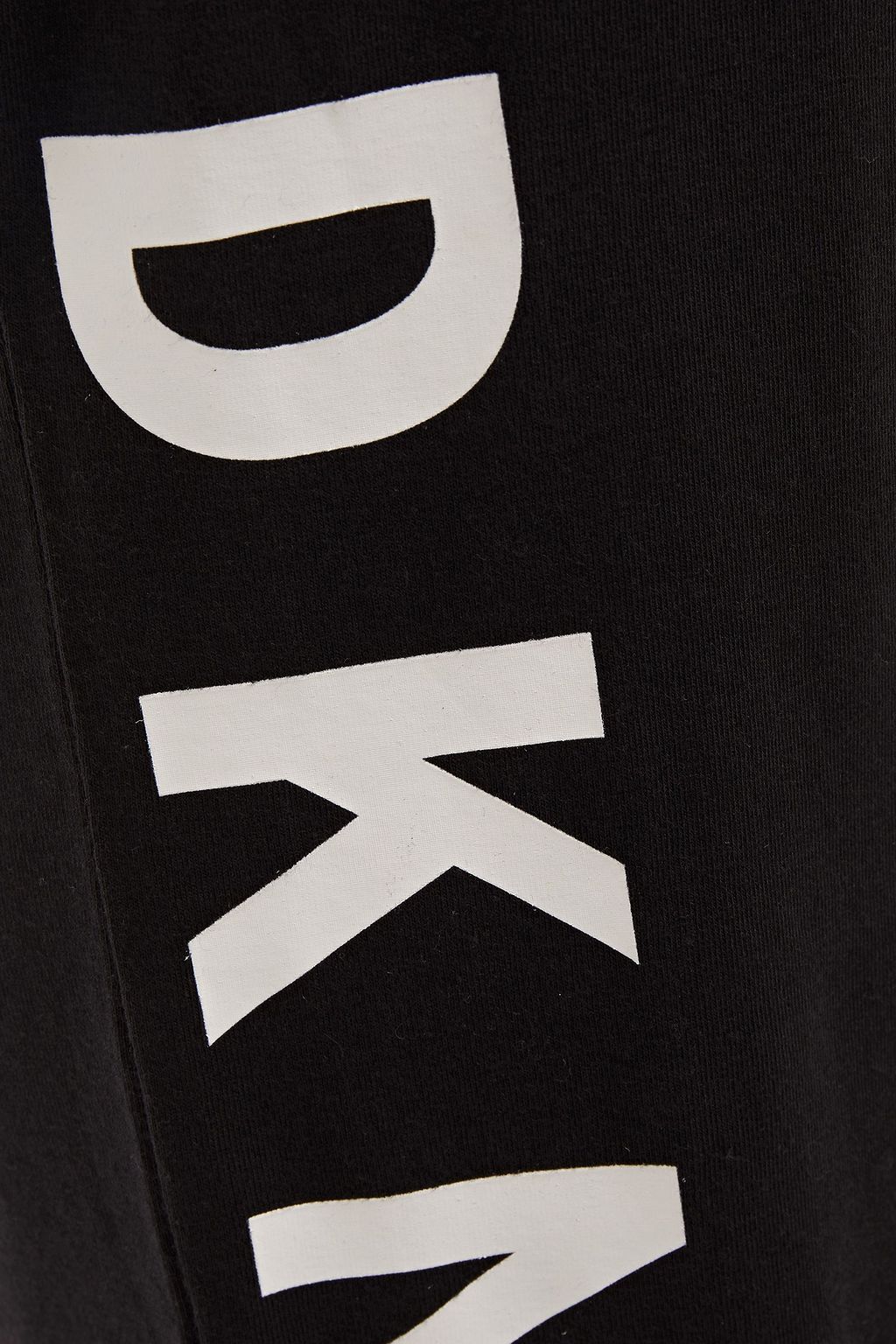 DKNY Printed cotton-blend jersey pajama pants