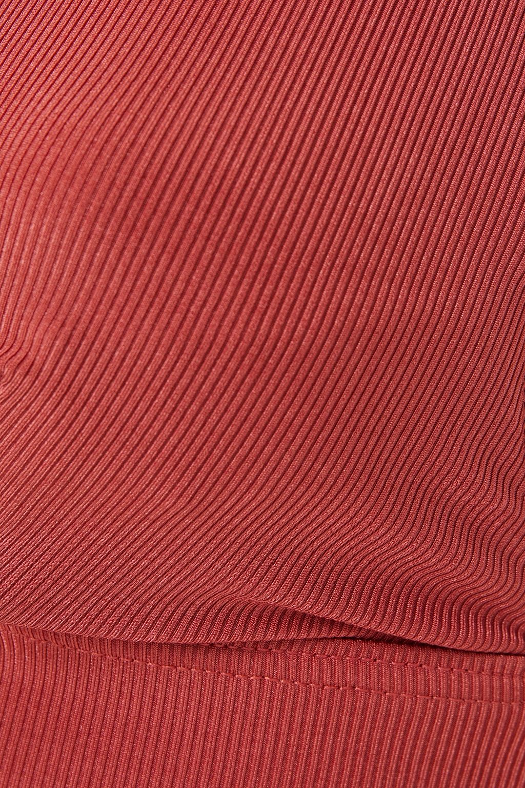 ZIMMERMANN Ribbed triangle bikini top