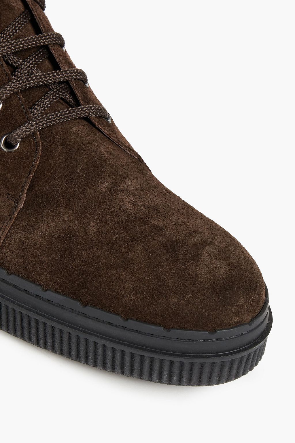 TOD'S Gommino suede hiking boots
