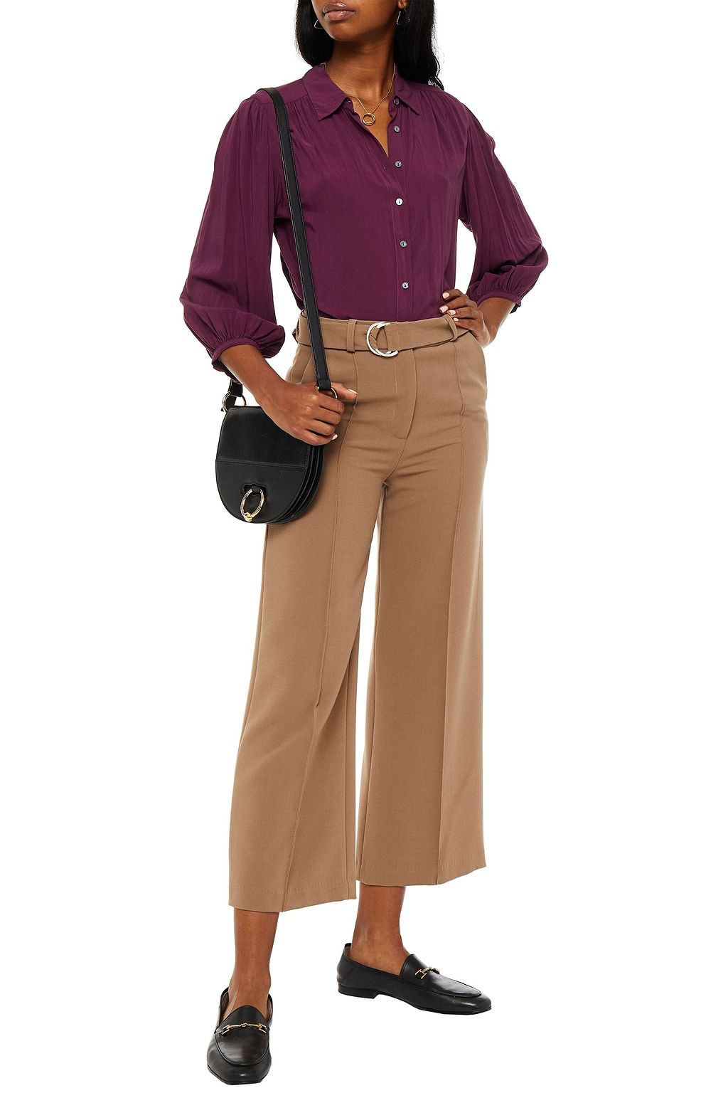 VELVET BY GRAHAM & SPENCER Patricia mousseline shirt