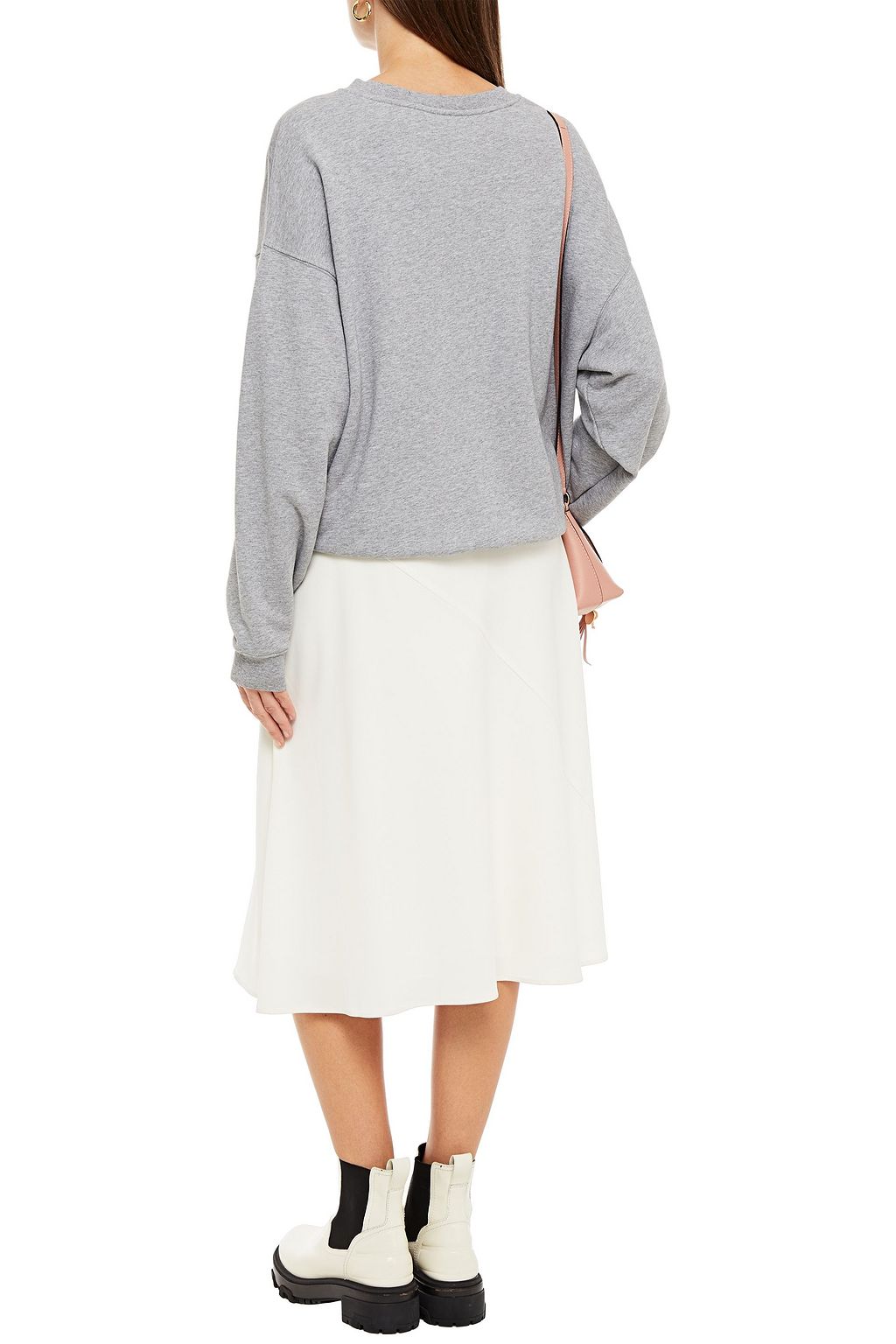 SEE BY CHLOÉ Printed French cotton-terry sweatshirt