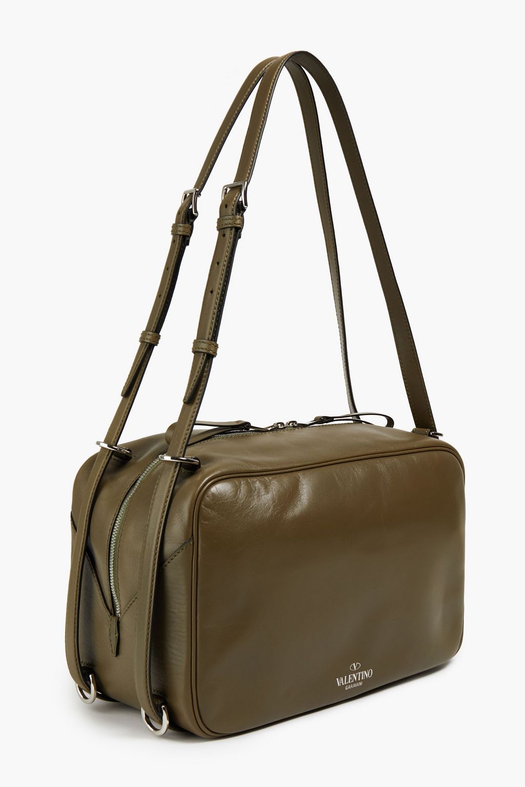 VALENTINO GARAVANI Studded leather messenger bag