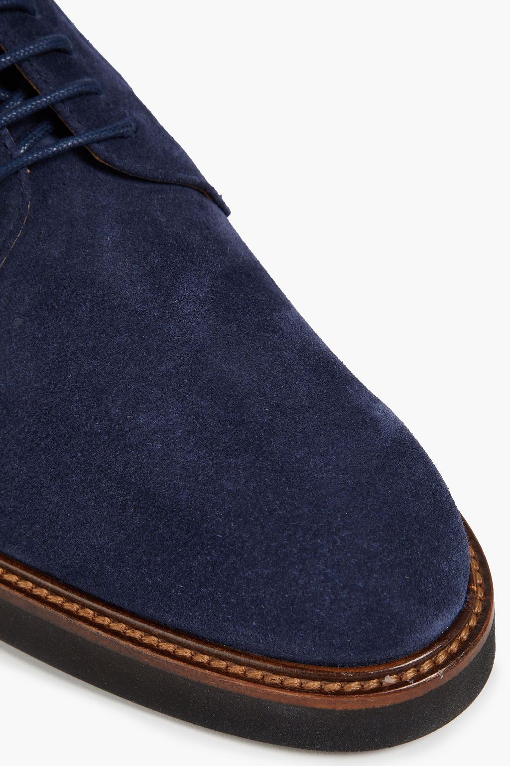 TOD'S Suede Oxford shoes