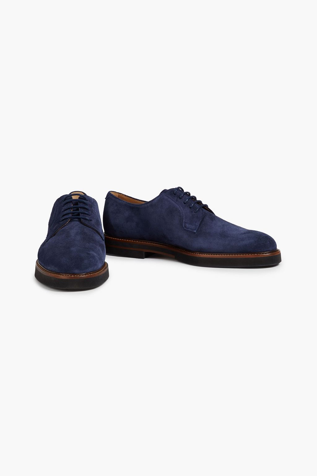 TOD'S Suede Oxford shoes