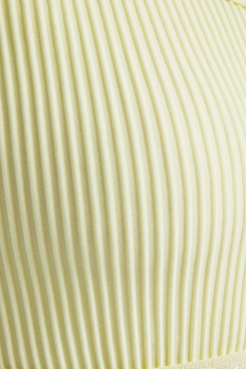 OFF-WHITE™ Cutout ribbed stretch sports bra