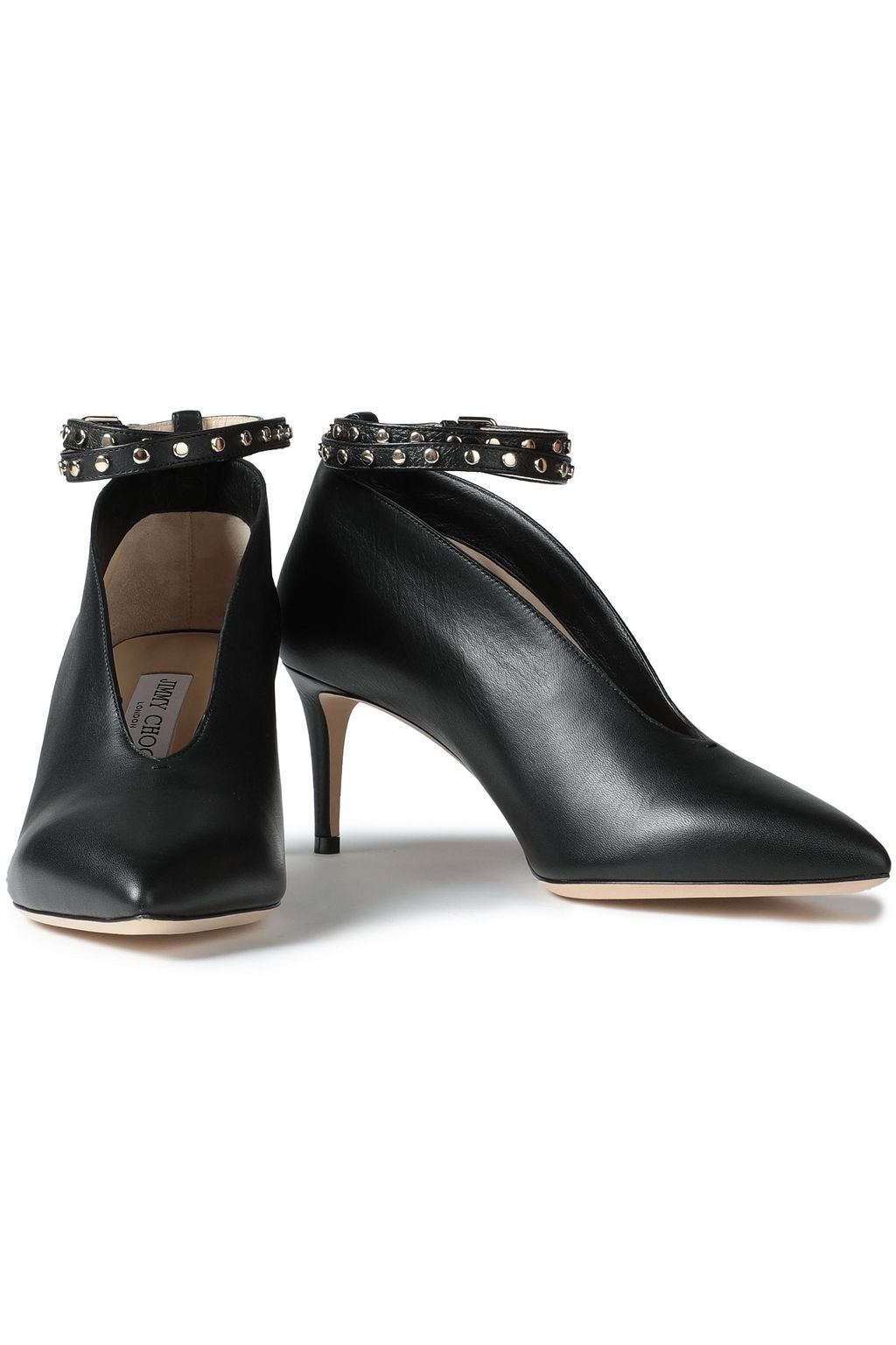 JIMMY CHOO Lark 65 studded leather pumps