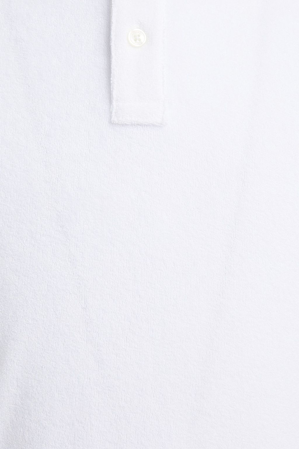 MICHAEL KORS Cotton-blend terry polo shirt