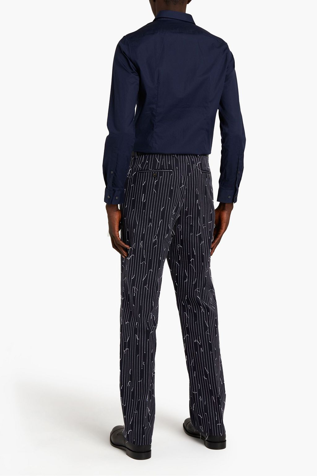 MICHAEL KORS Cotton-blend poplin shirt