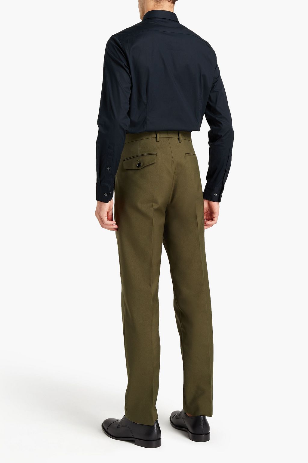 MICHAEL KORS Cotton-blend poplin shirt