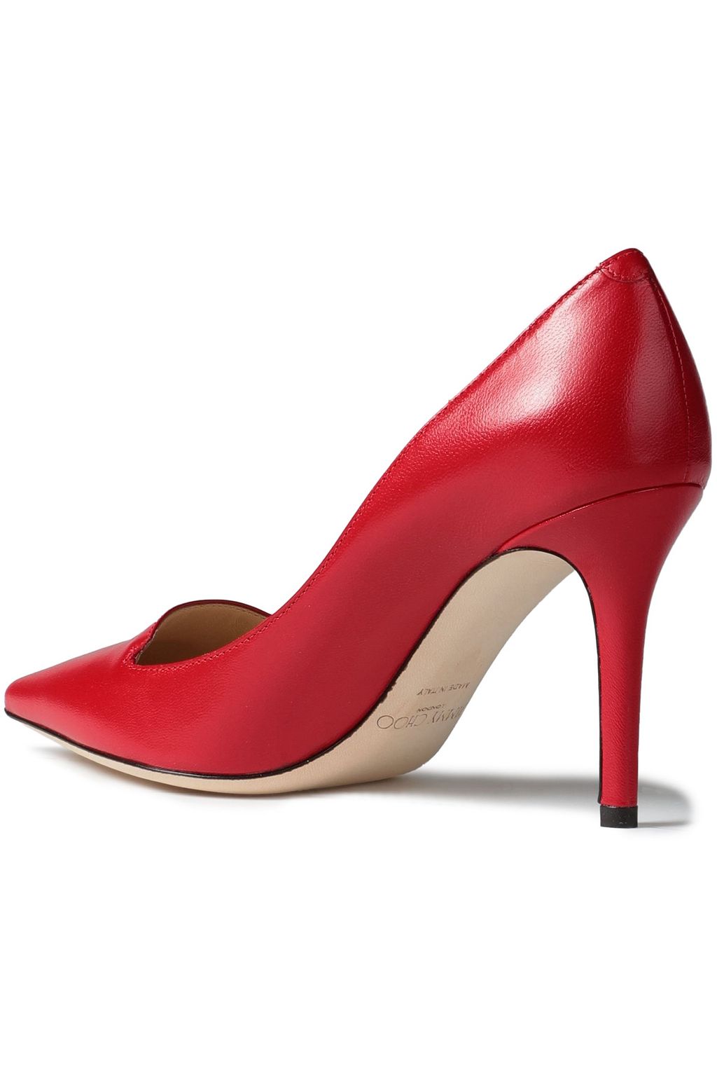 JIMMY CHOO Alia leather pumps
