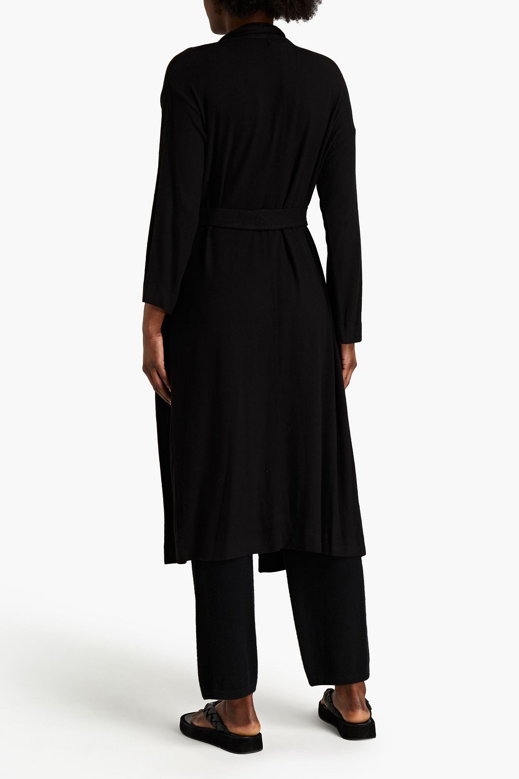 VELVET BY GRAHAM & SPENCER Belted knitted cardigan