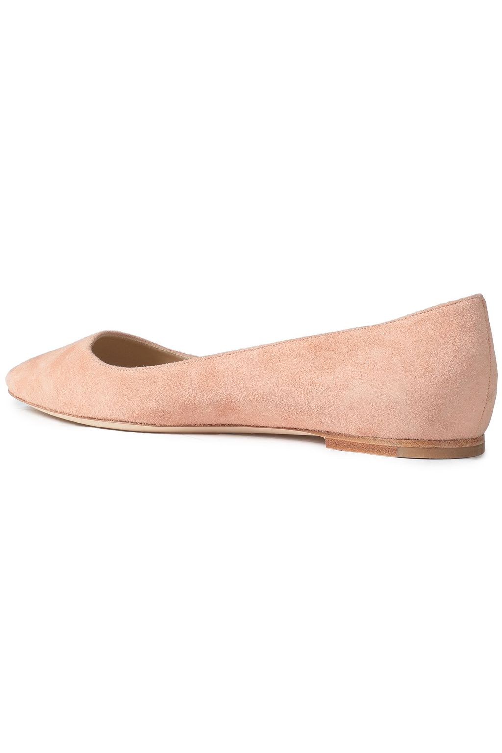 JIMMY CHOO Goa suede point-toe flats