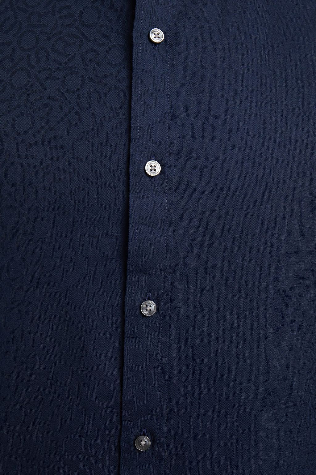 MICHAEL KORS Cotton-jacquard shirt