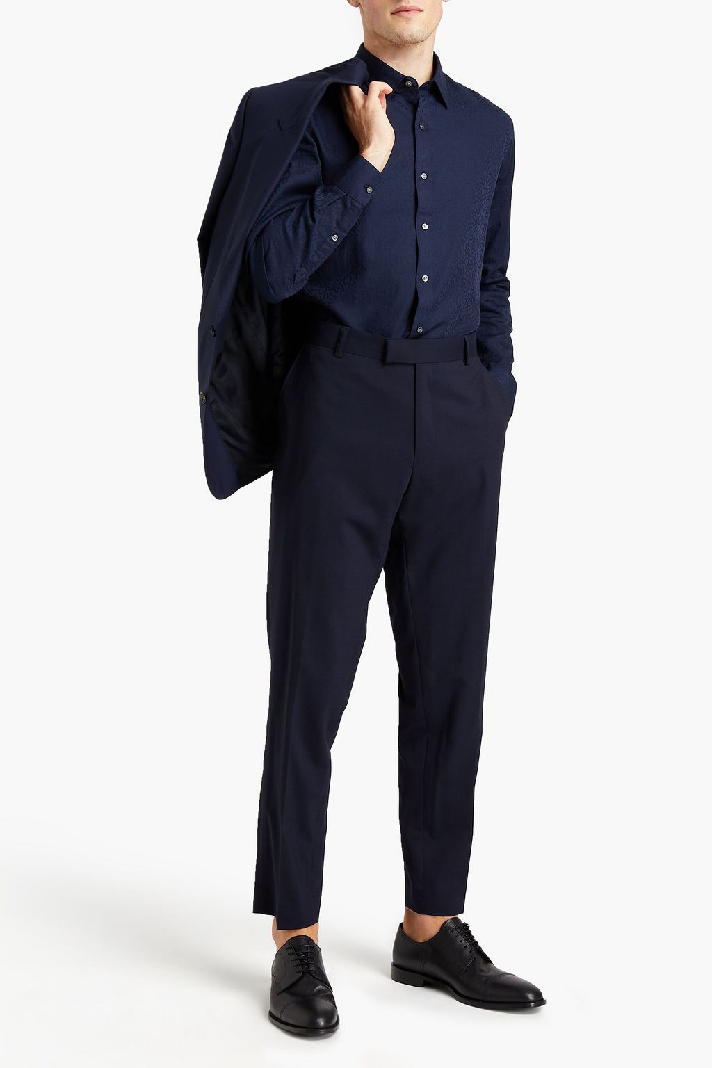 MICHAEL KORS Cotton-jacquard shirt
