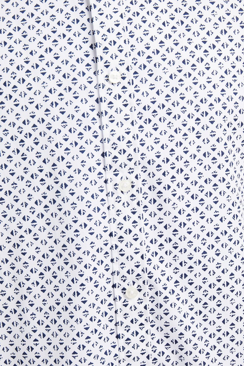 MICHAEL KORS Printed cotton-poplin shirt