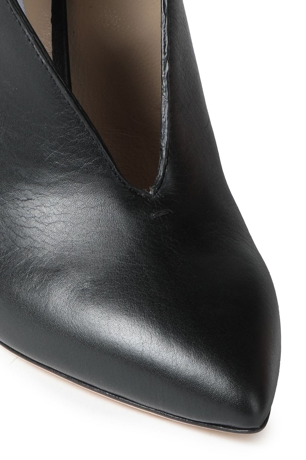 JIMMY CHOO Lark 100 studded leather pumps