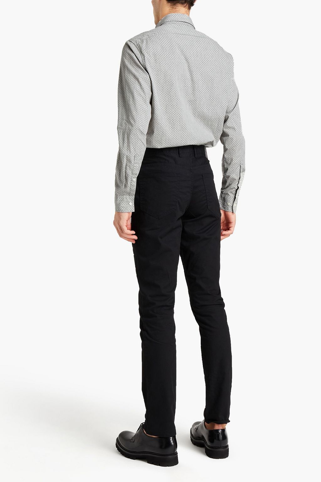 MICHAEL KORS Printed cotton-poplin shirt