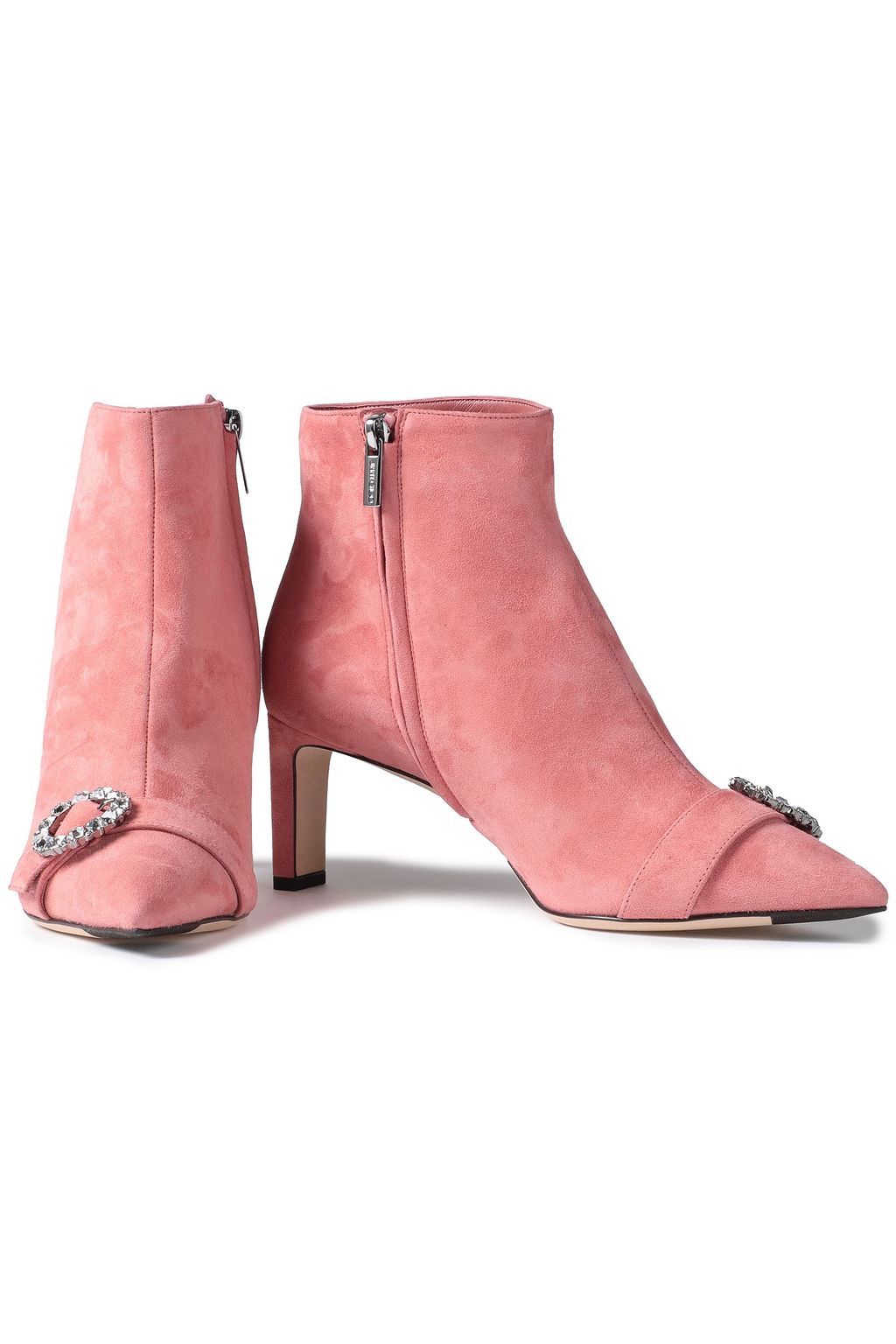 Hanover 65 embellished suede ankle boots