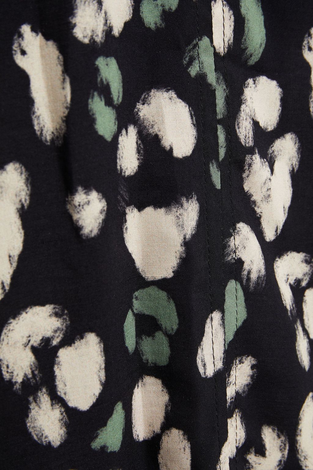VELVET BY GRAHAM & SPENCER Lilian gathered crepe de chine blouse